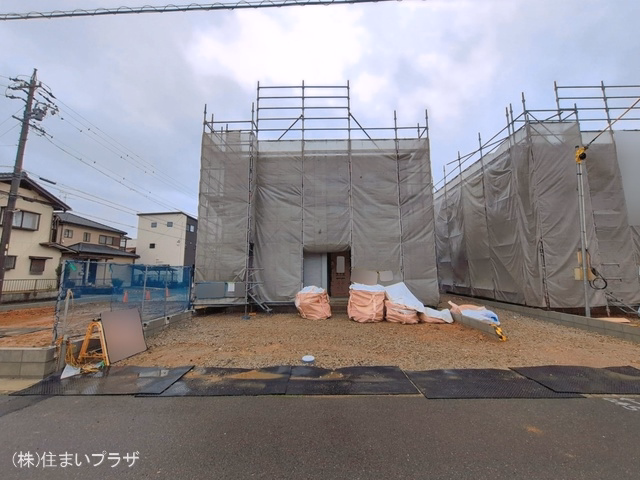 愛知県春日井市西高山町3丁目の新築戸建てシート写真 2026年3月30日撮影