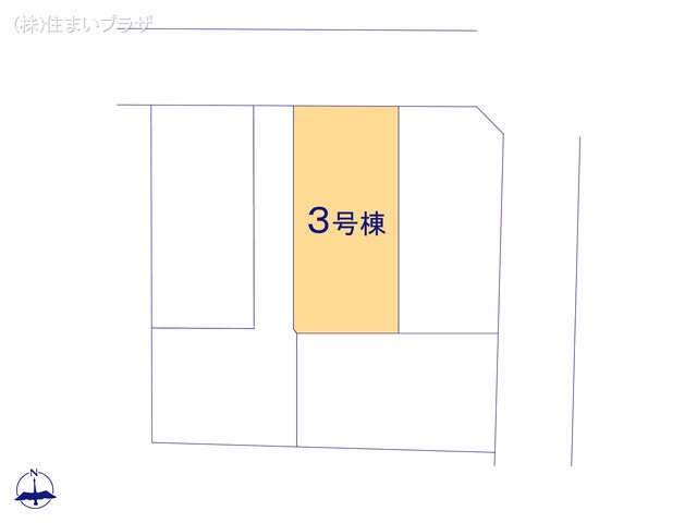 愛知県春日井市西高山町3丁目の新築戸建て全体区画図 ※図面と異なる場合は現況を優先