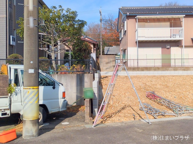 愛知県小牧市大字本庄の新築戸建て更地・土地写真 2025年12月22日撮影