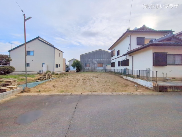 愛知県一宮市千秋町 佐野字農中の新築戸建て更地・土地写真 2025年12月25日撮影