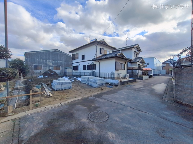 愛知県一宮市千秋町 佐野字農中の新築戸建て更地・土地写真 2026年1月22日撮影