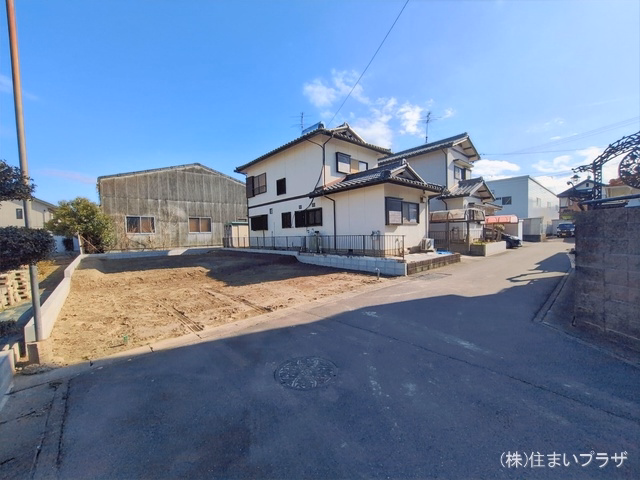 愛知県一宮市千秋町 佐野字農中の新築戸建て更地・土地写真 2026年2月16日撮影