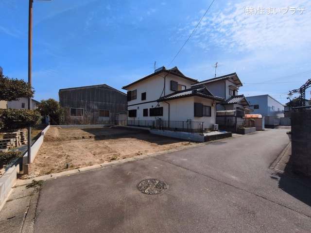 愛知県一宮市千秋町 佐野字農中の新築戸建て更地・土地写真 2026年3月8日撮影