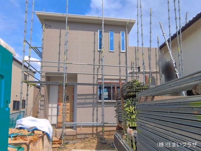 愛知県一宮市千秋町 佐野字農中の新築戸建て外構写真 2026年6月18日撮影