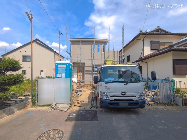 愛知県一宮市千秋町 佐野字農中の新築戸建て外構写真 2026年6月18日撮影