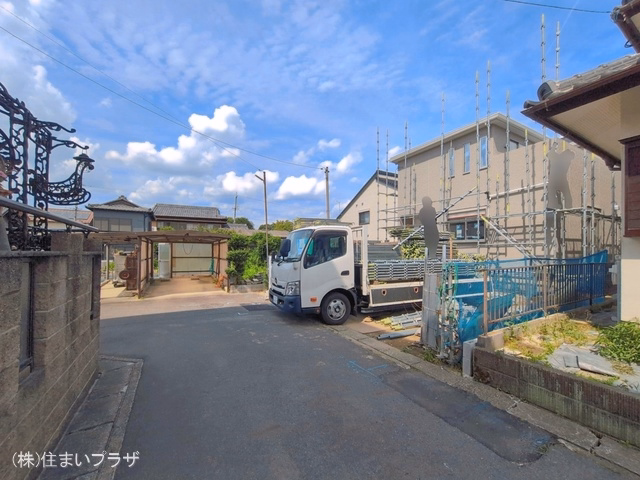 愛知県一宮市千秋町 佐野字農中の新築戸建て外構写真 2026年6月18日撮影