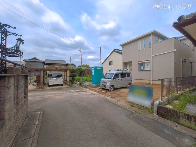 愛知県一宮市千秋町 佐野字農中の新築戸建て外構写真 2026年7月6日撮影