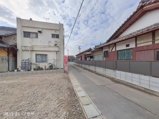 愛知県稲沢市矢合町面棒堀の新築戸建て更地・土地写真 2026年1月26日撮影