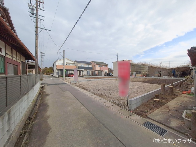 愛知県稲沢市矢合町面棒堀の新築戸建て更地・土地写真 2026年1月26日撮影