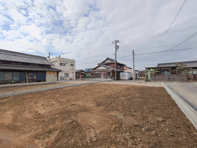 愛知県稲沢市矢合町面棒堀の新築戸建て更地・土地写真 2026年1月26日撮影