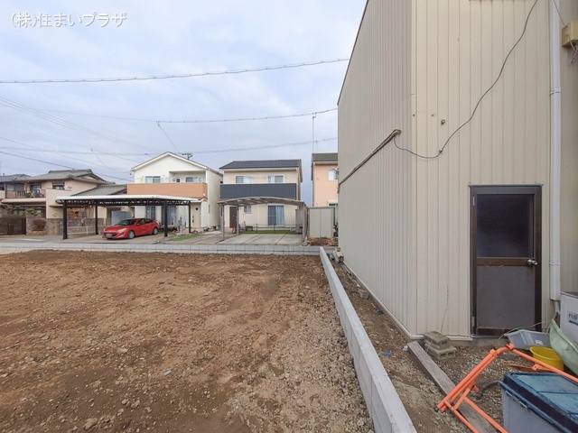 愛知県稲沢市矢合町面棒堀の新築戸建て更地・土地写真 2026年1月26日撮影