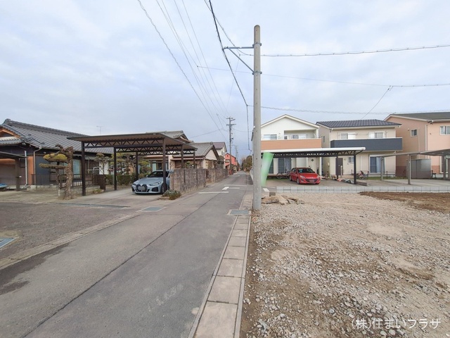 愛知県稲沢市矢合町面棒堀の新築戸建て更地・土地写真 2026年1月26日撮影