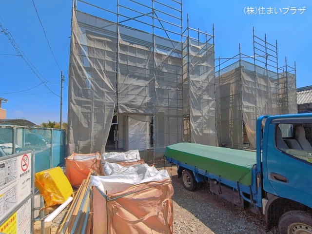 愛知県稲沢市矢合町面棒堀の新築戸建てシート写真 2026年4月2日撮影