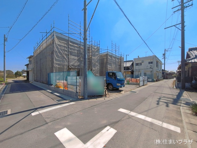 愛知県稲沢市矢合町面棒堀の新築戸建てシート写真 2026年4月2日撮影