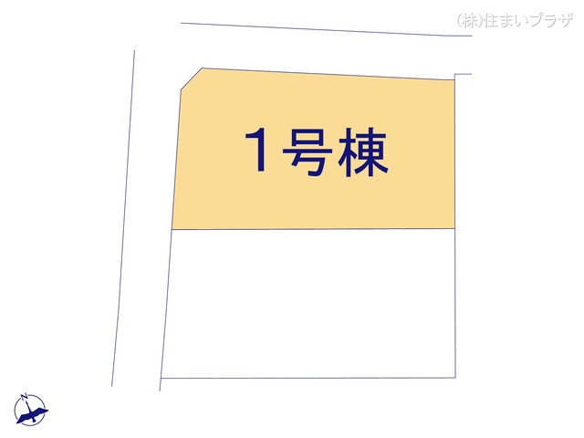 愛知県稲沢市矢合町面棒堀の新築戸建て全体区画図 ※図面と異なる場合は現況を優先