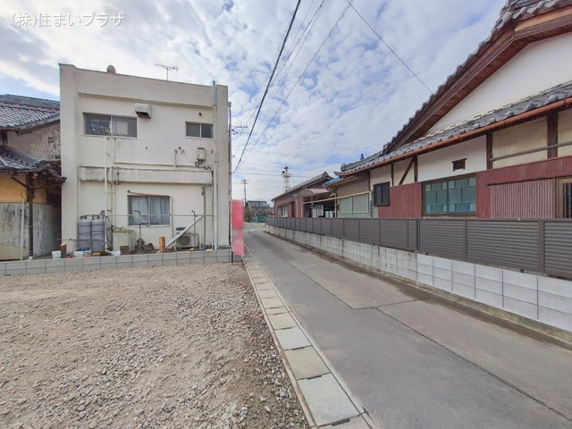 愛知県稲沢市矢合町面棒堀の新築戸建て更地・土地写真 2026年1月26日撮影