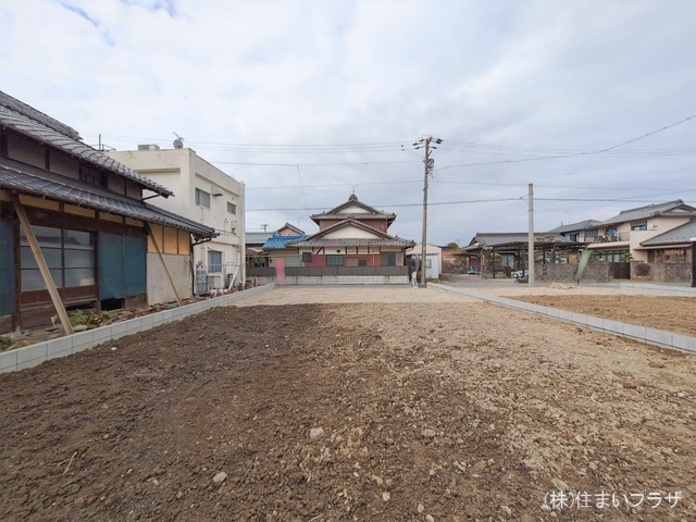 愛知県稲沢市矢合町面棒堀の新築戸建て更地・土地写真 2026年1月26日撮影