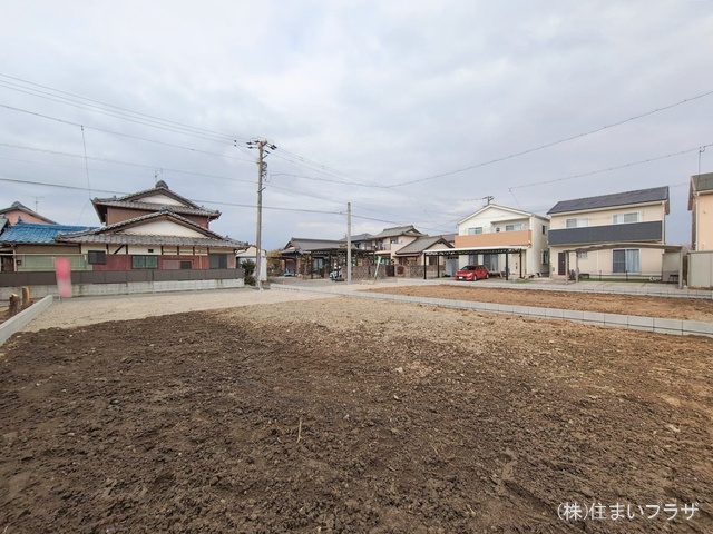 愛知県稲沢市矢合町面棒堀の新築戸建て更地・土地写真 2026年1月26日撮影