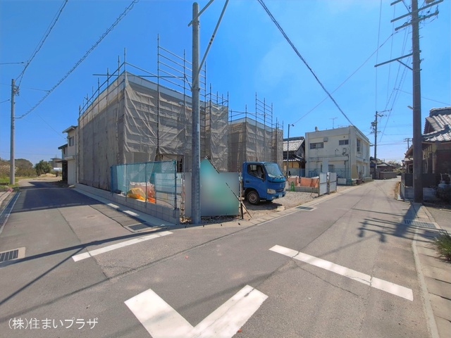 愛知県稲沢市矢合町面棒堀の新築戸建てシート写真 2026年4月2日撮影
