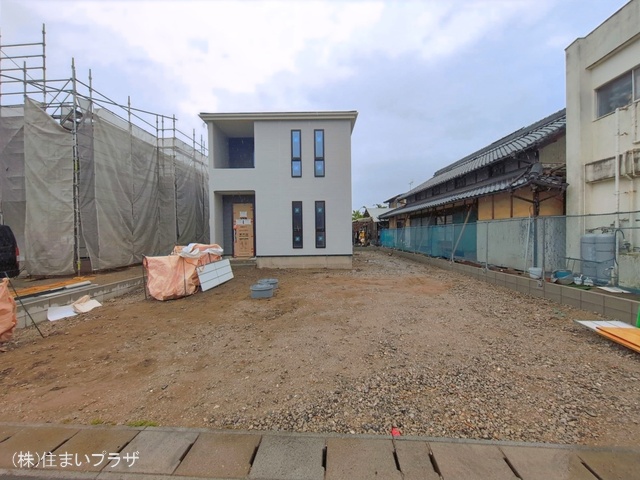 愛知県稲沢市矢合町面棒堀の新築戸建て外構写真 2026年4月22日撮影