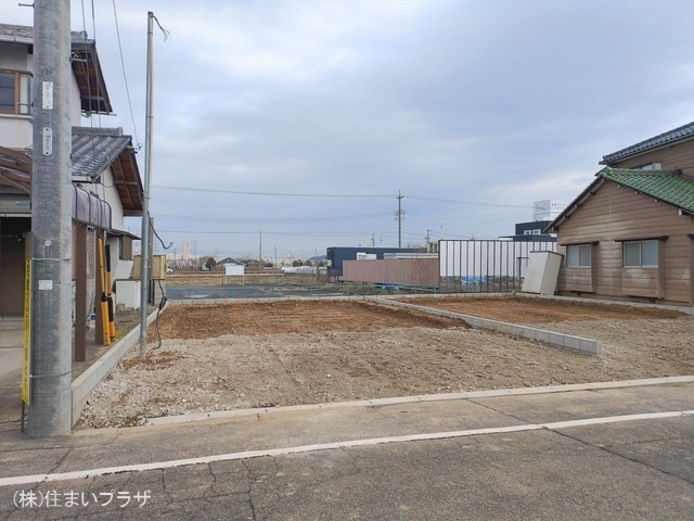 愛知県小牧市藤島１丁目の新築戸建て更地・土地写真 2026年1月12日撮影