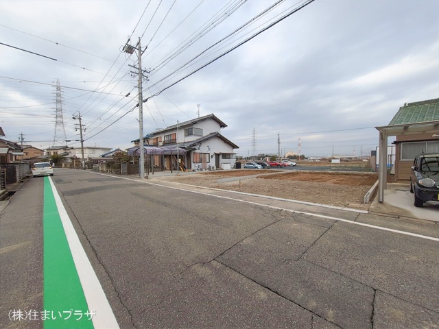 愛知県小牧市藤島１丁目の新築戸建て更地・土地写真 2026年1月12日撮影