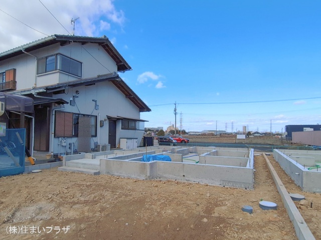 愛知県小牧市藤島１丁目の新築戸建て基礎写真 2026年2月8日撮影