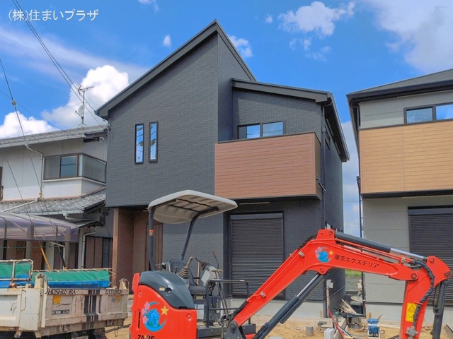 愛知県小牧市藤島１丁目の新築戸建て外構写真 2026年4月19日撮影