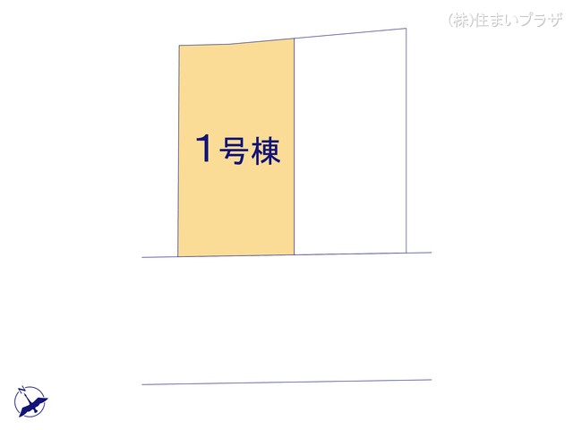 愛知県小牧市藤島１丁目の新築戸建て全体区画図 ※図面と異なる場合は現況を優先