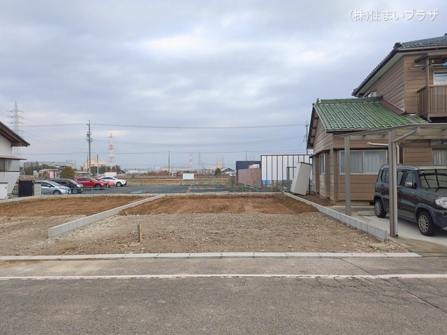 愛知県小牧市藤島１丁目の新築戸建て更地・土地写真 2026年1月12日撮影