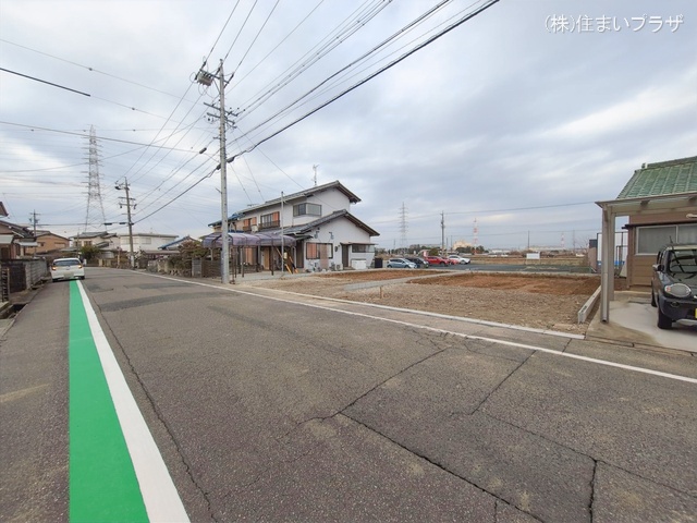 愛知県小牧市藤島１丁目の新築戸建て更地・土地写真 2026年1月12日撮影