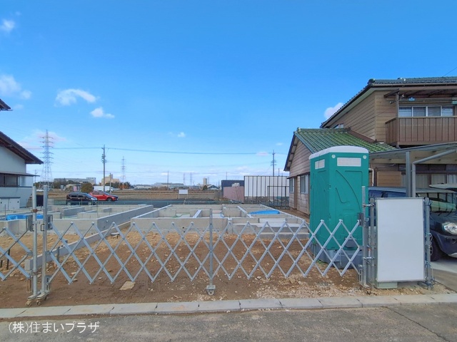 愛知県小牧市藤島１丁目の新築戸建て基礎写真 2026年2月8日撮影