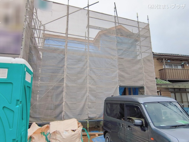 愛知県小牧市藤島１丁目の新築戸建て上棟写真 2026年2月26日撮影