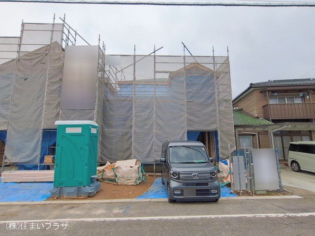 愛知県小牧市藤島１丁目の新築戸建て上棟写真 2026年2月26日撮影
