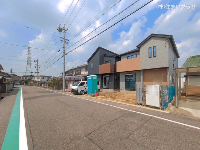 愛知県小牧市藤島１丁目の新築戸建て外構写真 2026年3月29日撮影