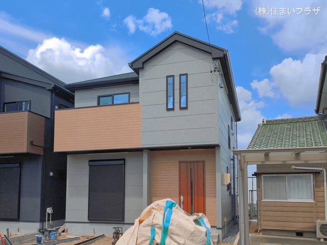 愛知県小牧市藤島１丁目の新築戸建て外構写真 2026年4月19日撮影