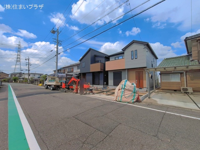 愛知県小牧市藤島１丁目の新築戸建て外構写真 2026年4月19日撮影