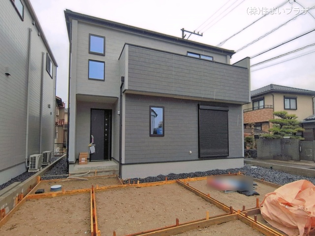 愛知県江南市大間町新町の新築戸建て外構写真 2026年3月24日撮影