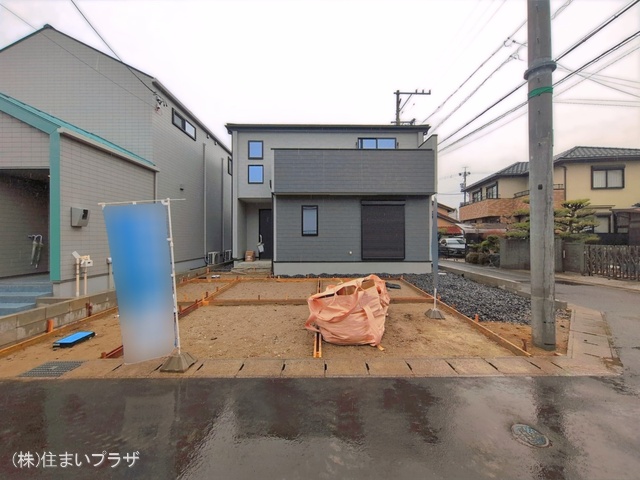 愛知県江南市大間町新町の新築戸建て外構写真 2026年3月24日撮影