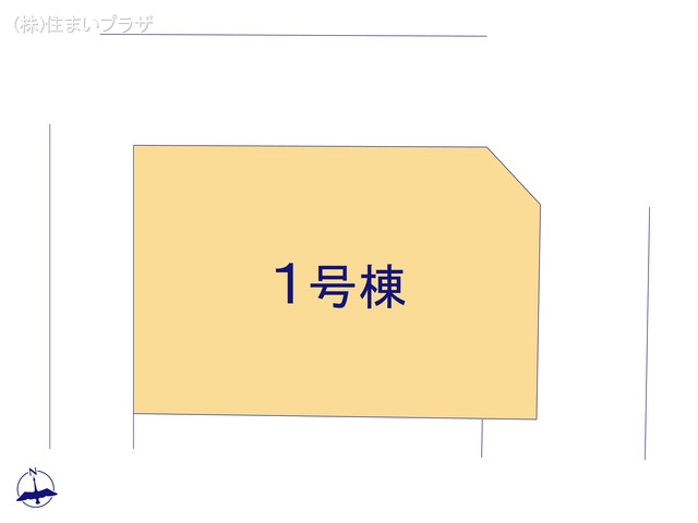 愛知県江南市大間町新町の新築戸建て全体区画図 ※図面と異なる場合は現況を優先