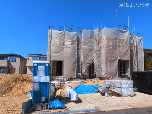 愛知県春日井市高森台７丁目の新築戸建てシート写真 2026年3月4日撮影