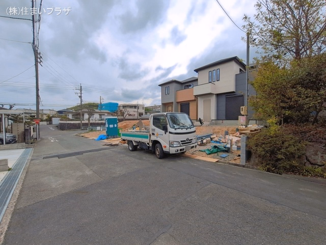 愛知県春日井市高森台７丁目の新築戸建て外構写真 2026年4月8日撮影