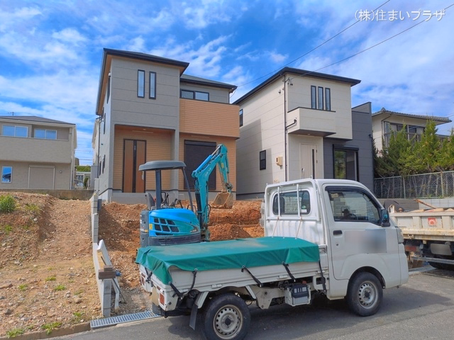 愛知県春日井市高森台７丁目の新築戸建て外構写真 2026年4月26日撮影