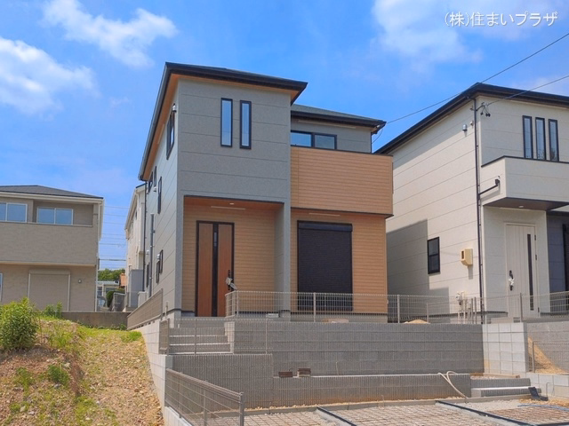 愛知県春日井市高森台７丁目の新築戸建て外構写真 2026年5月24日撮影