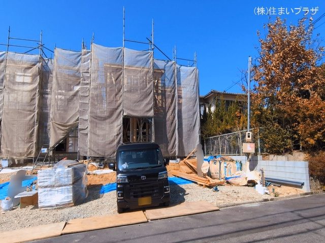 愛知県春日井市高森台７丁目の新築戸建て上棟写真 2026年3月4日撮影