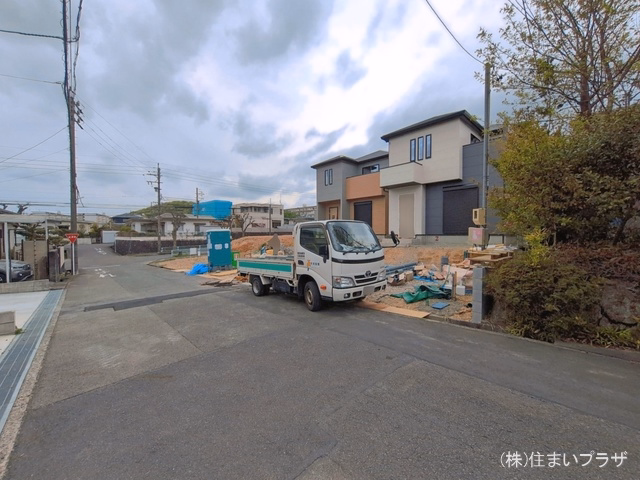愛知県春日井市高森台７丁目の新築戸建て外構写真 2026年4月8日撮影