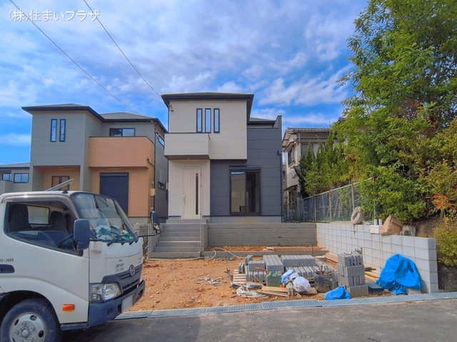 愛知県春日井市高森台７丁目の新築戸建て外構写真 2026年4月26日撮影