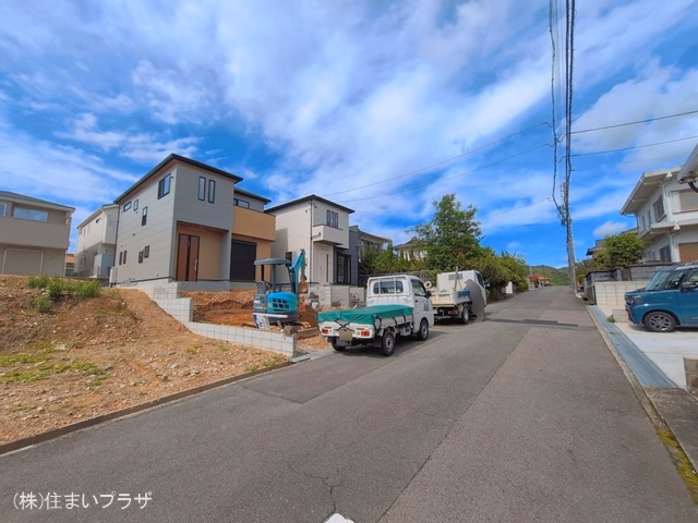 愛知県春日井市高森台７丁目の新築戸建て外構写真 2026年4月26日撮影