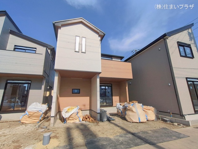 愛知県稲沢市駅前1丁目の新築戸建て外構写真 2026年1月18日撮影