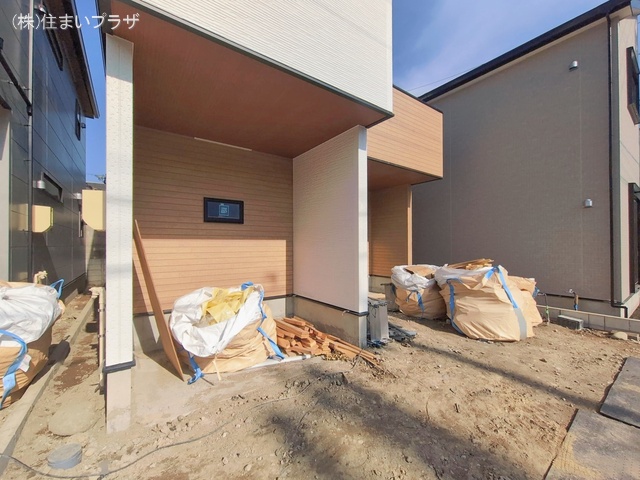 愛知県稲沢市駅前1丁目の新築戸建て外構写真 2026年1月18日撮影